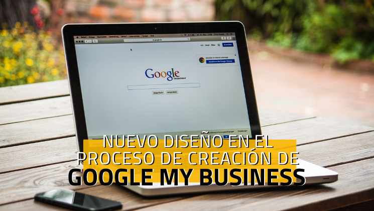 Nuevo diseño en el proceso de creación de la ficha de GMB