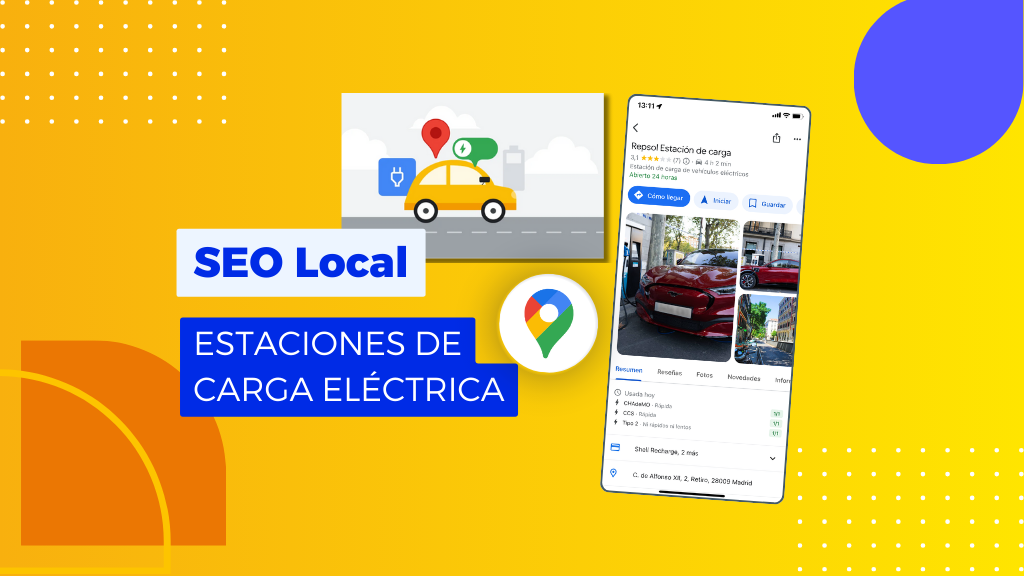 SEO local para estaciones de carga de vehículos eléctricos 